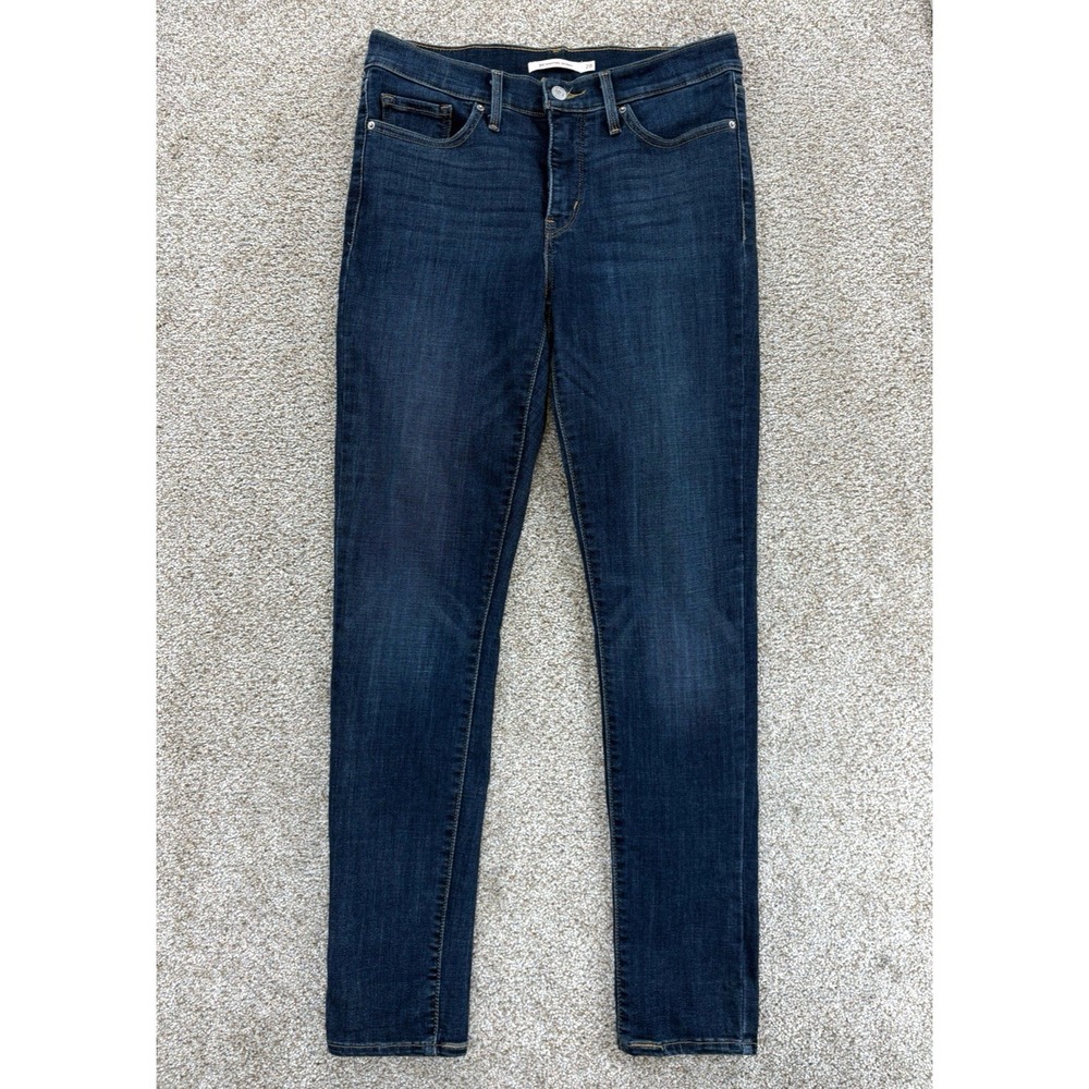 Levi's 311 Shaping Skinny Jeans Womens Size 28 Blue Dark Wash Stretch Denim